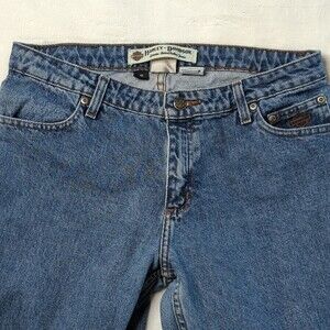 Harley-Davidson blue jeans size 10 100% cotton